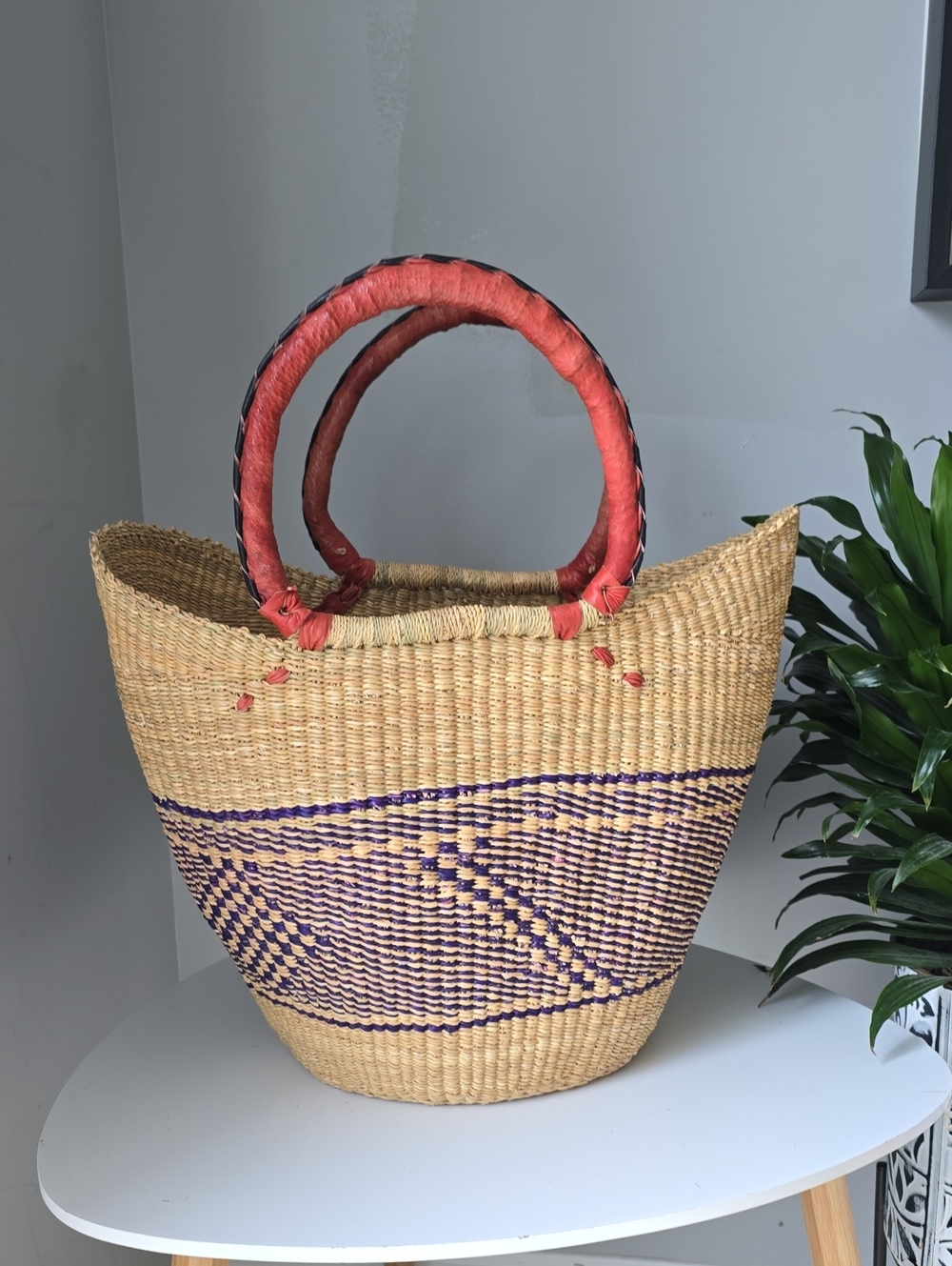 111 Handmade U Shopper Stotage Backet